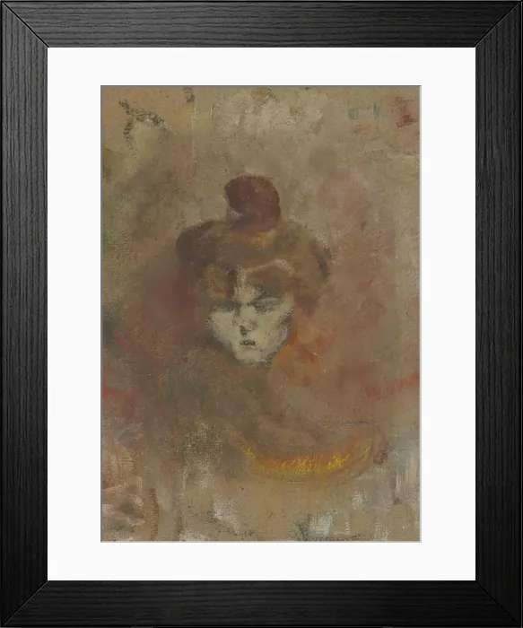 Framed Print : Madame Misia Natanson, 1898. Creator: Toulouse-Lautrec, Henri, de (1864-1901) Framed Print : Madame Misia Natanson, 1898. Creator: Toulouse-Lautrec, Henri, de (1864-1901)