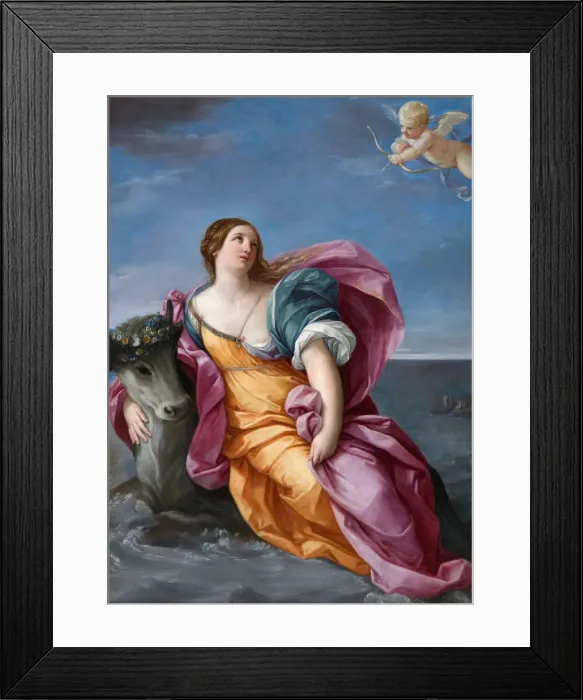 Framed Print : The Rape of Europa, 1637-1639. Creator: Reni, Guido (1575-1642) Framed Print : The Rape of Europa, 1637-1639. Creator: Reni, Guido (1575-1642)