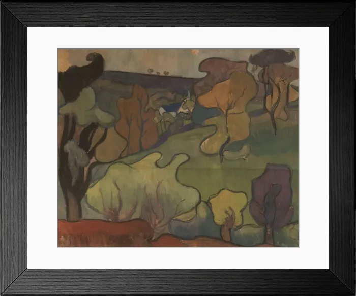 Framed Print : L Eglise a Saint-Nolff, ca 1892. Creator: Ballin, Mogens (1871-1914) Framed Print : L Eglise a Saint-Nolff, ca 1892. Creator: Ballin, Mogens (1871-1914)