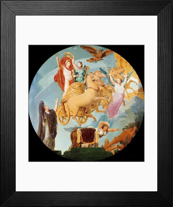 Framed Print : The Apotheosis of Napoleon I, 1853. Creator: Ingres, Jean Auguste Dominique (1780-1867) Framed Print : The Apotheosis of Napoleon I, 1853. Creator: Ingres, Jean Auguste Dominique (1780-1867)