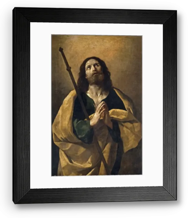Framed Print : Apostle Saint James the Great, 1618-1622. Creator: Reni, Guido (1575-1642) Framed Print : Apostle Saint James the Great, 1618-1622. Creator: Reni, Guido (1575-1642)