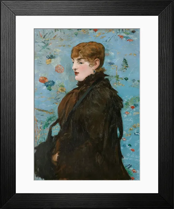 Framed Print : Autumn. Portrait of Mery Laurent, 1882. Creator: Manet, Edouard (1832-1883) Framed Print : Autumn. Portrait of Mery Laurent, 1882. Creator: Manet, Edouard (1832-1883)