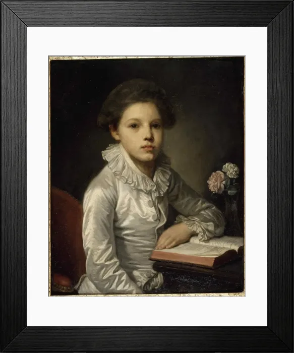 Framed Print : Charles Etienne de Bourgevin Vialart de Saint-Morys (1772-1817) as child, ca Framed Print : Charles Etienne de Bourgevin Vialart de Saint-Morys (1772-1817) as child, ca