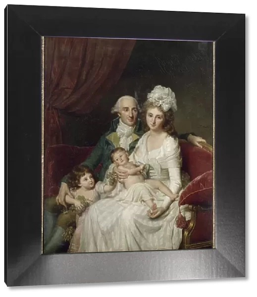 Monsieur Olive, tresorier des Etats de Bretagne et de sa famille, 1791-1792