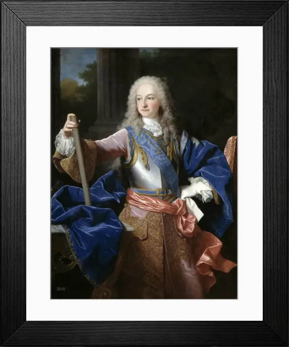 Framed Print : Louis I of Spain (1707-1724) as Prince of Asturias, 1723. Creator: Ranc, Jean (1674-1735) Framed Print : Louis I of Spain (1707-1724) as Prince of Asturias, 1723. Creator: Ranc, Jean (1674-1735)