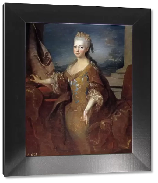 Louise Elisabeth d Orleans (1709-1742), Queen of Spain, 1724. Creator: Ranc