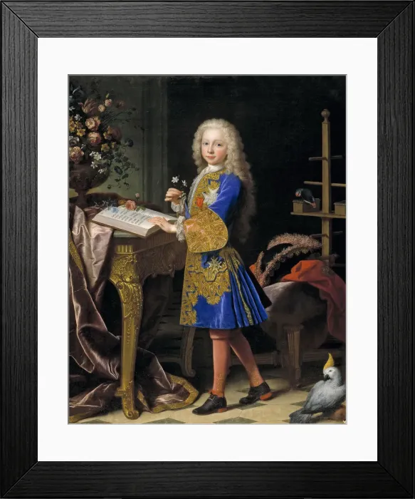 Framed Print : Charles III of Spain as child, 1724. Creator: Ranc, Jean (1674-1735) Framed Print : Charles III of Spain as child, 1724. Creator: Ranc, Jean (1674-1735)