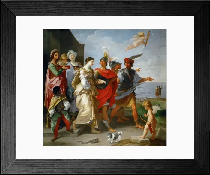 Framed Print : The Rape of Helen, ca 1626-1629. Creator: Reni, Guido (1575-1642) Framed Print : The Rape of Helen, ca 1626-1629. Creator: Reni, Guido (1575-1642)