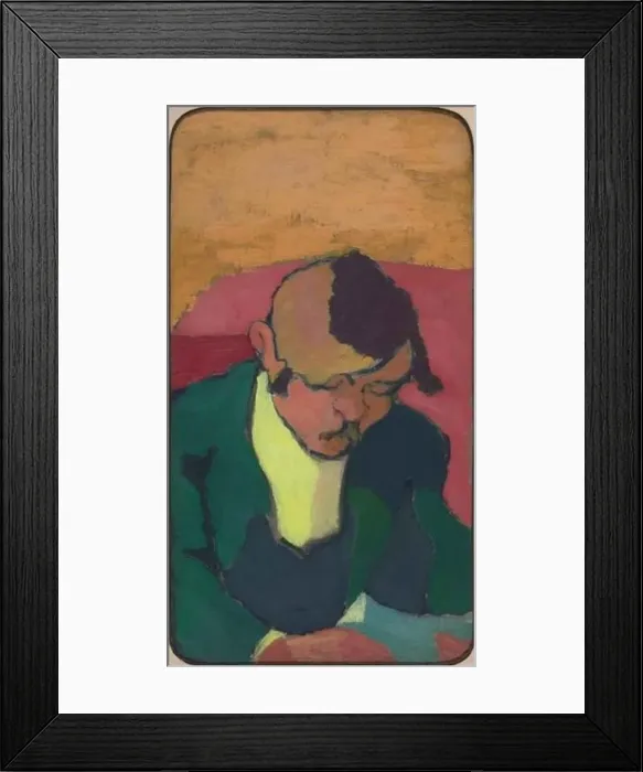Framed Print : Portrait of Ker-Xavier Roussel (1867-1944), c. 1890. Creator: Vuillard, Edouard (1868-1940) Framed Print : Portrait of Ker-Xavier Roussel (1867-1944), c. 1890. Creator: Vuillard, Edouard (1868-1940)