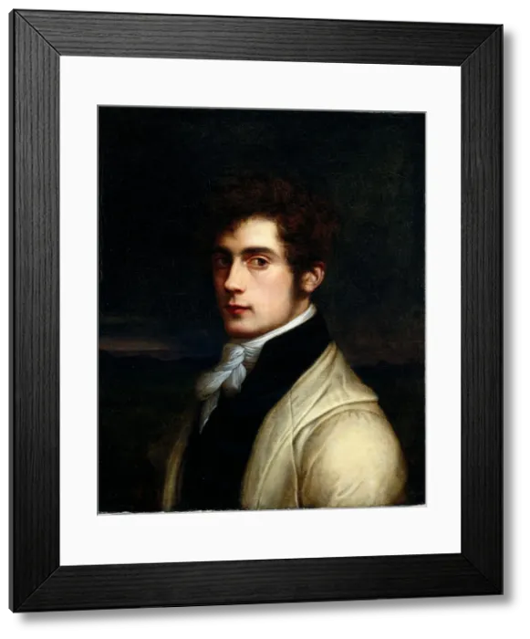 Framed Print : Self-Portrait, 1819. Creator: Begas, Carl Joseph (1794-1854) Framed Print : Self-Portrait, 1819. Creator: Begas, Carl Joseph (1794-1854)