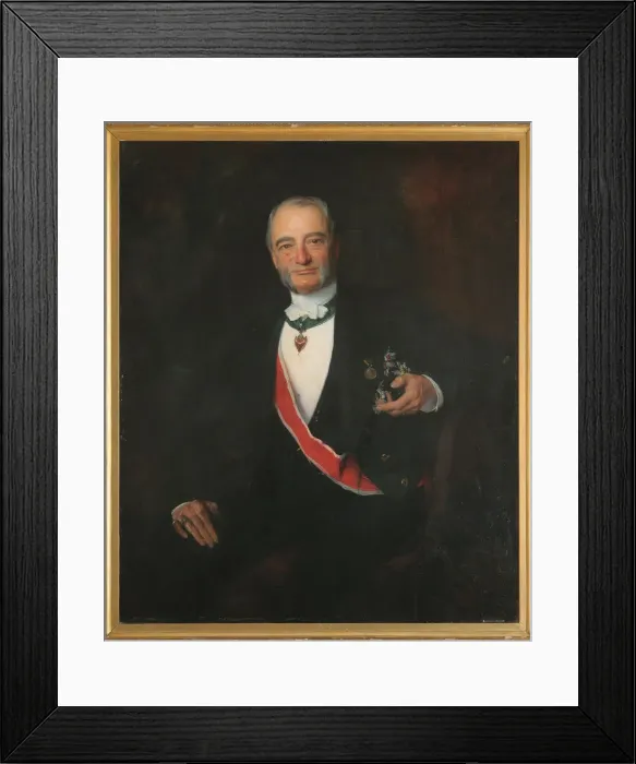 Framed Print : Portrait of Bohuslav, Count Chotek of Chotkow and Wognin (1829-1896), c. 1870. Creator Framed Print : Portrait of Bohuslav, Count Chotek of Chotkow and Wognin (1829-1896), c. 1870. Creator