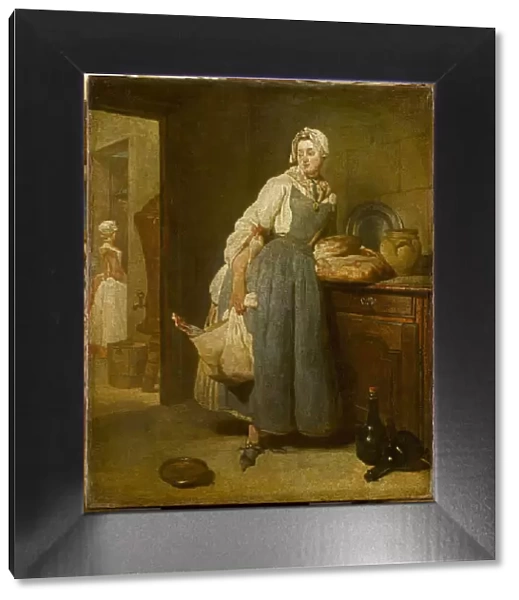 Back from the Market, 1739. Creator: Chardin, Jean-Baptiste Simeon (1699-1779)
