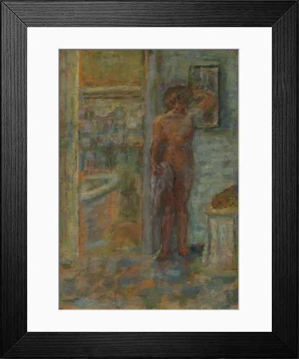 Framed Print : Female nude in an interior, c. 1917. Creator: Bonnard, Pierre (1867-1947) Framed Print : Female nude in an interior, c. 1917. Creator: Bonnard, Pierre (1867-1947)