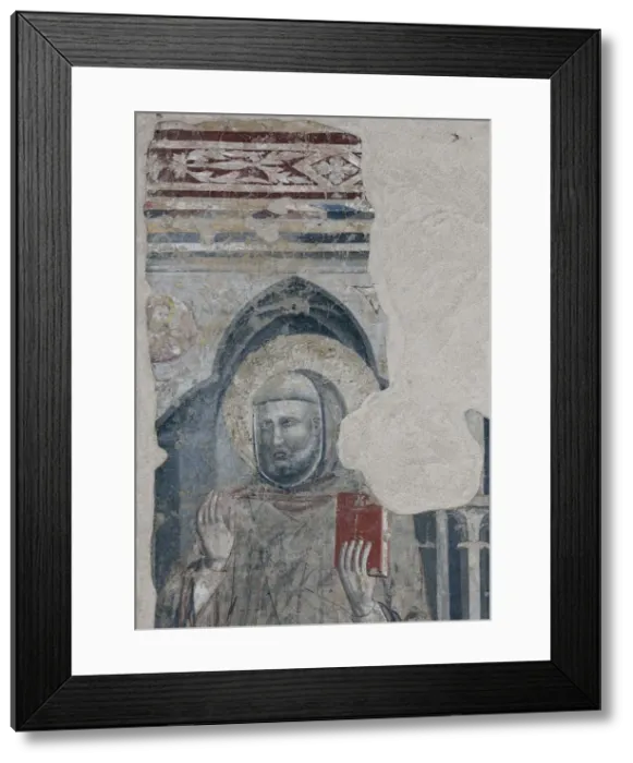 Framed Print : The Blessed Angelo Scarpetti, 14th century. Creator: Anonymous Framed Print : The Blessed Angelo Scarpetti, 14th century. Creator: Anonymous