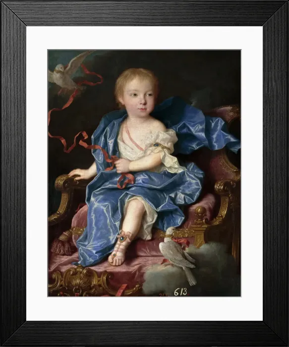 Framed Print : Maria Antonia Ferdinanda of Spain (1729-1785), future Queen of Sardinia, 1731. Creator: Ranc Framed Print : Maria Antonia Ferdinanda of Spain (1729-1785), future Queen of Sardinia, 1731. Creator: Ranc