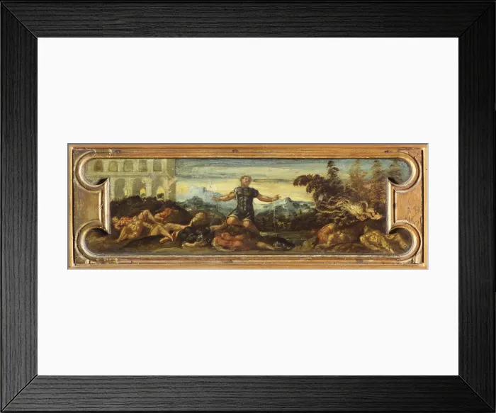 Framed Print : Samson. Creator: Tintoretto, Jacopo (1518-1594) Framed Print : Samson. Creator: Tintoretto, Jacopo (1518-1594)