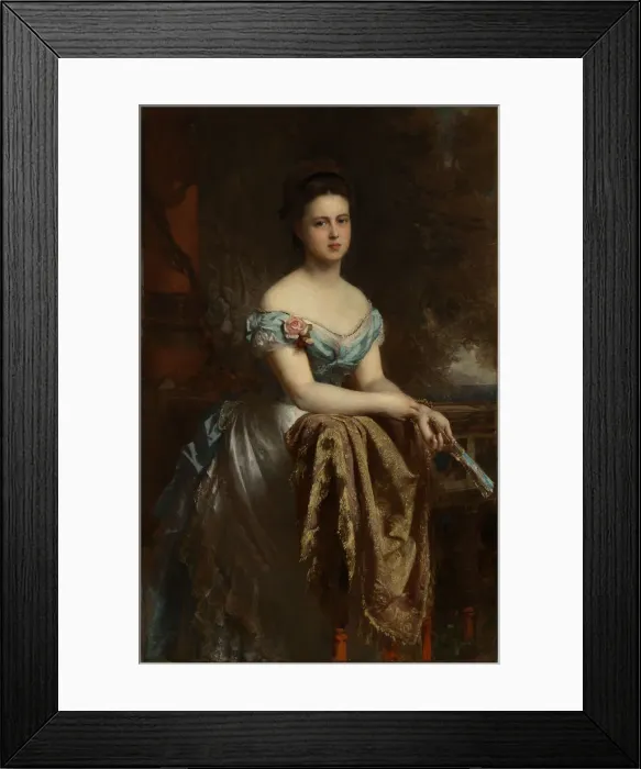 Framed Print : Grand Duchess Maria Alexandrovna of Russia, (1853-1920), 1873. Creator: Richter, Gustav Framed Print : Grand Duchess Maria Alexandrovna of Russia, (1853-1920), 1873. Creator: Richter, Gustav