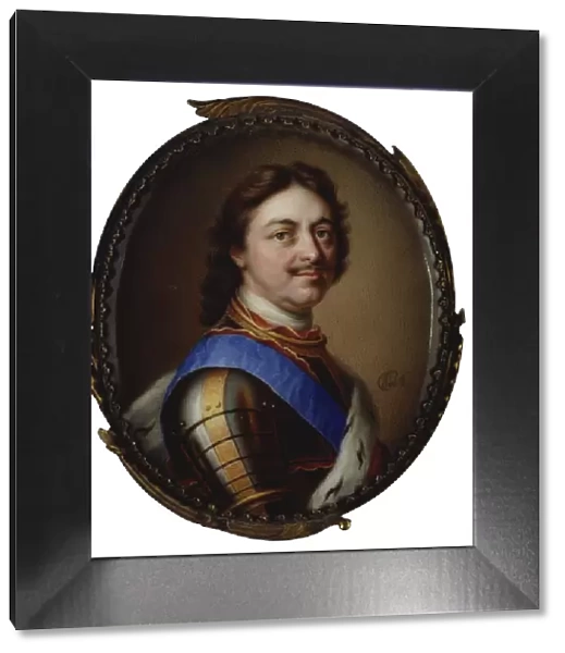 Portrait of Emperor Peter I the Great (1672-1725), 1717. Creator: Boit, Charles (1662-1727)