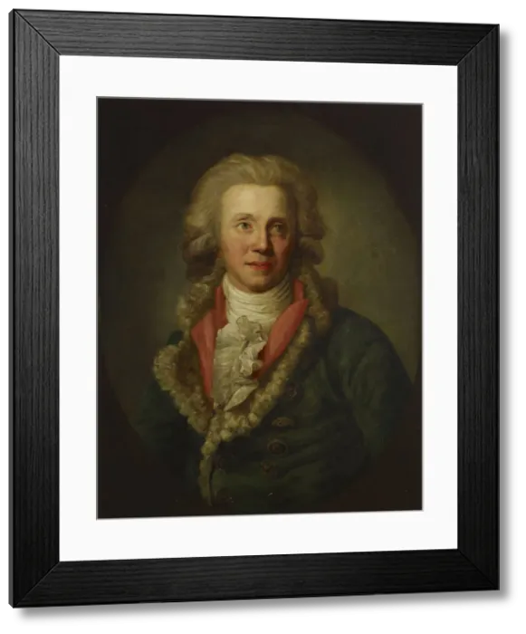 Framed Print : Portrait of the Actor Christian Wilhelm Opitz (1756-1810). Creator: Graff, Anton (1736-1813) Framed Print : Portrait of the Actor Christian Wilhelm Opitz (1756-1810). Creator: Graff, Anton (1736-1813)