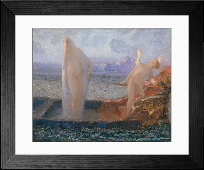 Framed Print : Allegory (The Launch). Creator: D Andrea, Angiolo Framed Print : Allegory (The Launch). Creator: D Andrea, Angiolo