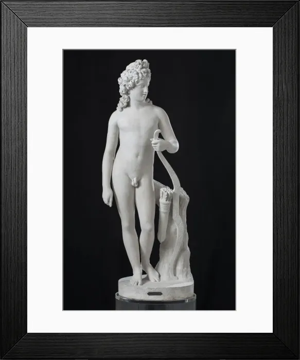 Framed Print : Cupid (Amorino Campbell), 1787-1789. Creator: Canova, Antonio (1757-1822) Framed Print : Cupid (Amorino Campbell), 1787-1789. Creator: Canova, Antonio (1757-1822)
