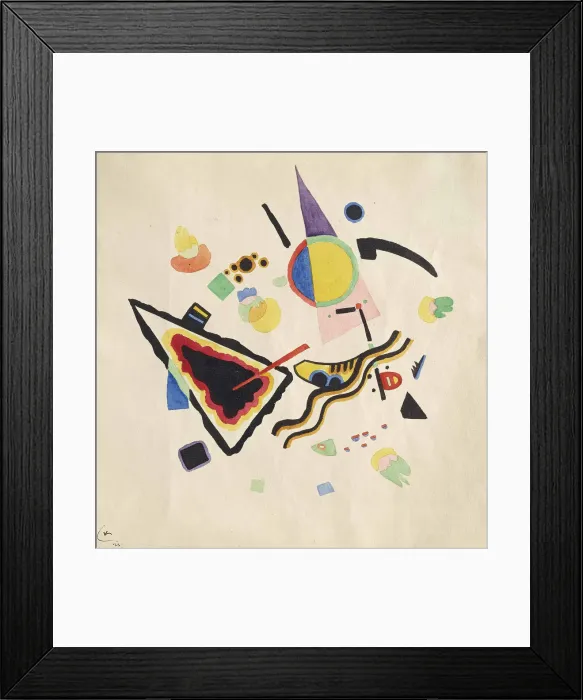 Framed Print : Untitled, 1921. Creator: Kandinsky, Wassily Vasilyevich (1866-1944) Framed Print : Untitled, 1921. Creator: Kandinsky, Wassily Vasilyevich (1866-1944)