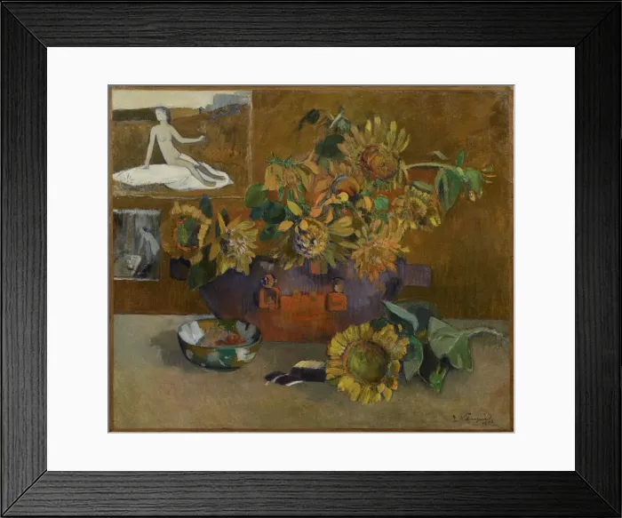 Framed Print : Nature morte a l Esperance, 1901. Creator: Gauguin, Paul Eugene Henri (1848-1903) Framed Print : Nature morte a l Esperance, 1901. Creator: Gauguin, Paul Eugene Henri (1848-1903)