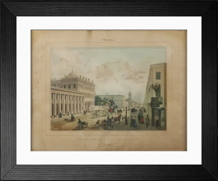 Framed Print : The Anichkov Palace in Saint Petersburg, End 1840s. Creator: Anonymous Framed Print : The Anichkov Palace in Saint Petersburg, End 1840s. Creator: Anonymous