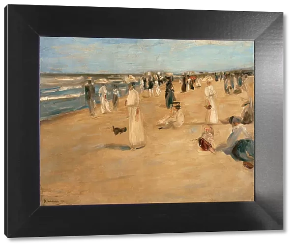 Beach at Noordwijk, 1911. Creator: Liebermann, Max (1847-1935)
