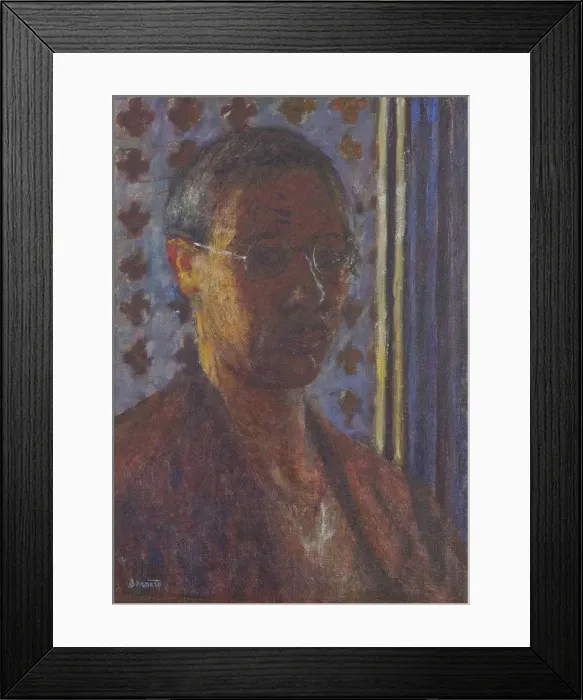 Framed Print : Self-Portrait, ca 1923. Creator: Bonnard, Pierre (1867-1947) Framed Print : Self-Portrait, ca 1923. Creator: Bonnard, Pierre (1867-1947)