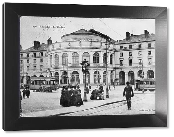 Rennes. Theatre, 1900s-1910s. Creator: Anonymous