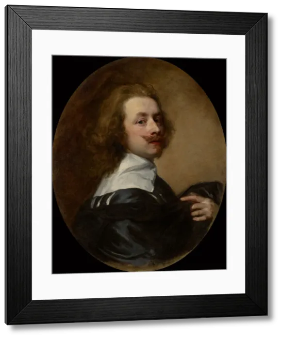 Framed Print : Self-Portrait. Creator: Dyck, Sir Anthony van (1599-1641) Framed Print : Self-Portrait. Creator: Dyck, Sir Anthony van (1599-1641)