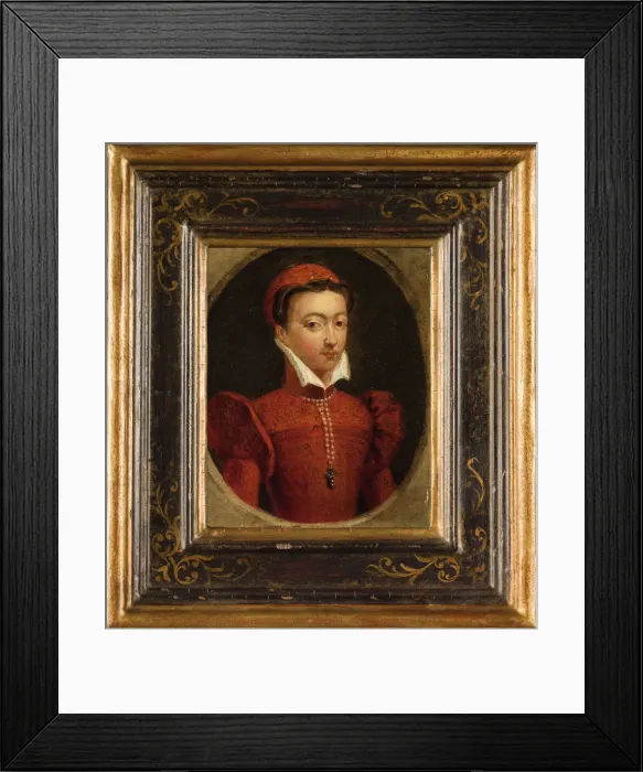 Framed Print : Self-Portrait. Creator: Anguissola, Lucia (1536 / 38-c. 1565) Framed Print : Self-Portrait. Creator: Anguissola, Lucia (1536 / 38-c. 1565)