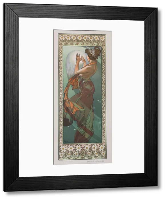 Framed Print : Etoile Polaire (The North Star), 1902. Creator: Mucha, Alfons Marie (1860-1939) Framed Print : Etoile Polaire (The North Star), 1902. Creator: Mucha, Alfons Marie (1860-1939)