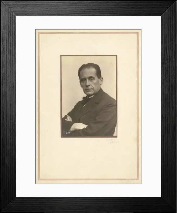 Framed Print : Walter Gropius (1883-1969), Early 1920s. Creator: Held, Louis (1851-1927) Framed Print : Walter Gropius (1883-1969), Early 1920s. Creator: Held, Louis (1851-1927)