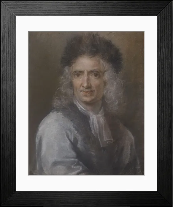 Framed Print : Portrait of Giuseppe Francesco Borri (1627-1695). Creator: Tilson, Henry (1659-1695) Framed Print : Portrait of Giuseppe Francesco Borri (1627-1695). Creator: Tilson, Henry (1659-1695)