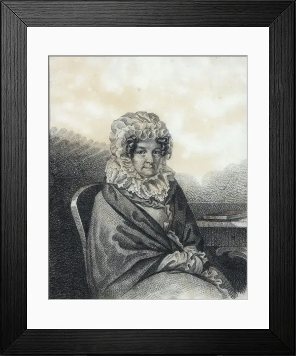 Framed Print : Portrait of Kleopatra Petrovna Nashchokina (1767-1828), nee Nelidova, 1820s Framed Print : Portrait of Kleopatra Petrovna Nashchokina (1767-1828), nee Nelidova, 1820s