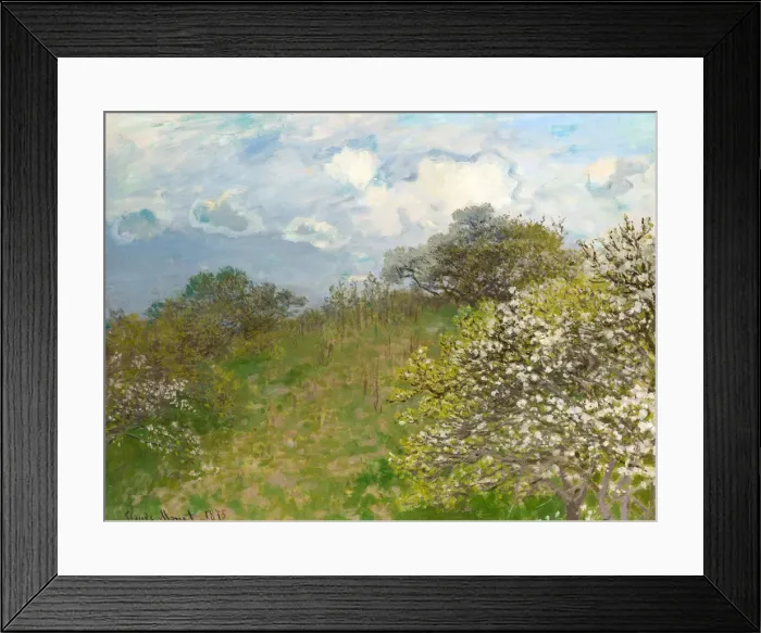 Framed Print : Spring, 1875. Creator: Monet, Claude (1840-1926) Framed Print : Spring, 1875. Creator: Monet, Claude (1840-1926)