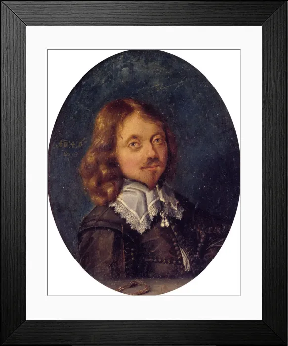 Framed Print : Portrait of Corfitz Ulfeldt (1606-1664). Creator: Anonymous Framed Print : Portrait of Corfitz Ulfeldt (1606-1664). Creator: Anonymous