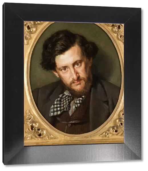 Portrait of Georges Lafenestre (1837-1919), 1865. Creator: Desboutin, Marcellin Gilbert (1823-1902)