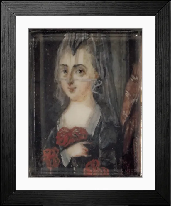 Framed Print : Portrait of Vibeke Kruse. Creator: Anonymous Framed Print : Portrait of Vibeke Kruse. Creator: Anonymous