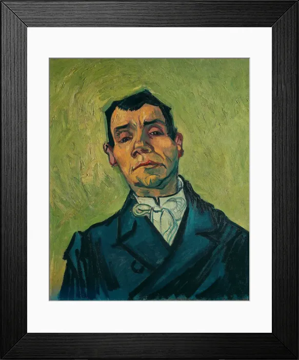 Framed Print : Portrait of Joseph-Michel Ginoux, 1888. Creator: Gogh, Vincent, van (1853-1890) Framed Print : Portrait of Joseph-Michel Ginoux, 1888. Creator: Gogh, Vincent, van (1853-1890)