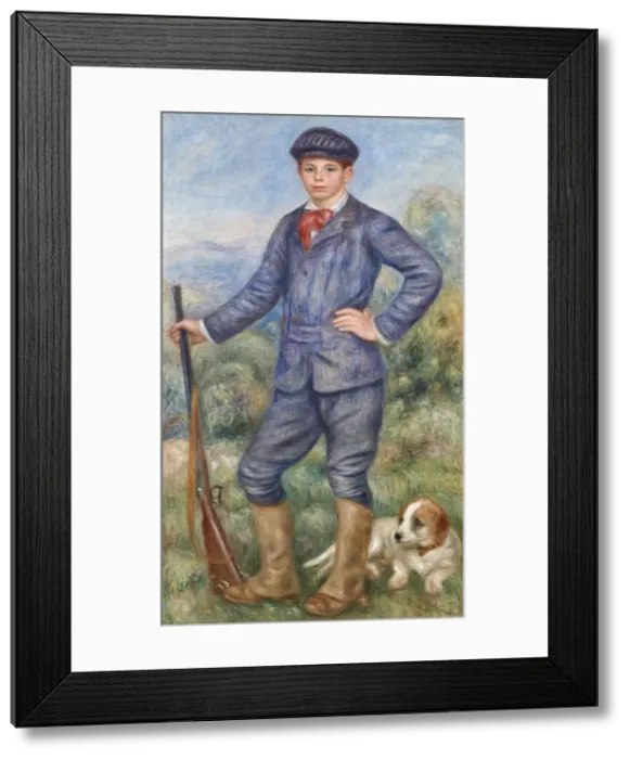 Framed Print : Jean Renoir comme chasseur, 1910. Creator: Renoir, Pierre Auguste (1841-1919) Framed Print : Jean Renoir comme chasseur, 1910. Creator: Renoir, Pierre Auguste (1841-1919)