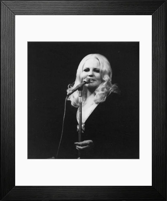 Framed Print : Peggy Lee, Royal Albert Hall, London, 1970. Creator: Brian Foskett Framed Print : Peggy Lee, Royal Albert Hall, London, 1970. Creator: Brian Foskett