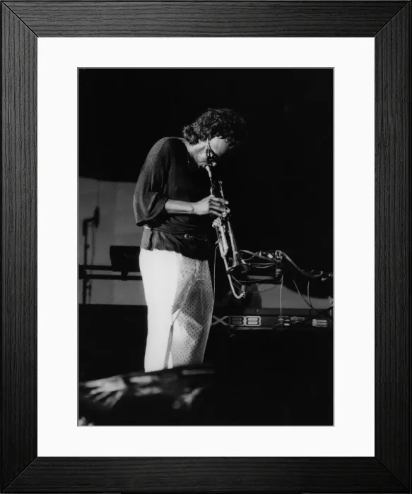 Framed Print : Miles Davis and his Fusion Group, North Sea Jazz Festival, The Hague, 1991. Creator: Brian Foskett Framed Print : Miles Davis and his Fusion Group, North Sea Jazz Festival, The Hague, 1991. Creator: Brian Foskett