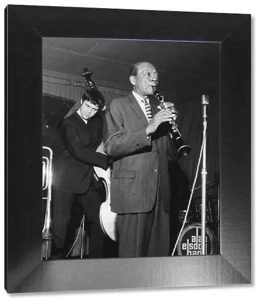 Edmond Hall, Mick Gilligan and the Alan Elsdon Band, 1966. Creator: Brian Foskett