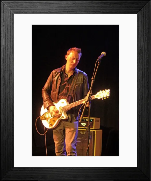 Framed Print : Ash Wilson, Crawley Blues Club, Hawth, Crawley, West Sussex, 7 April 2019. Creator: Brian O Connor Framed Print : Ash Wilson, Crawley Blues Club, Hawth, Crawley, West Sussex, 7 April 2019. Creator: Brian O Connor