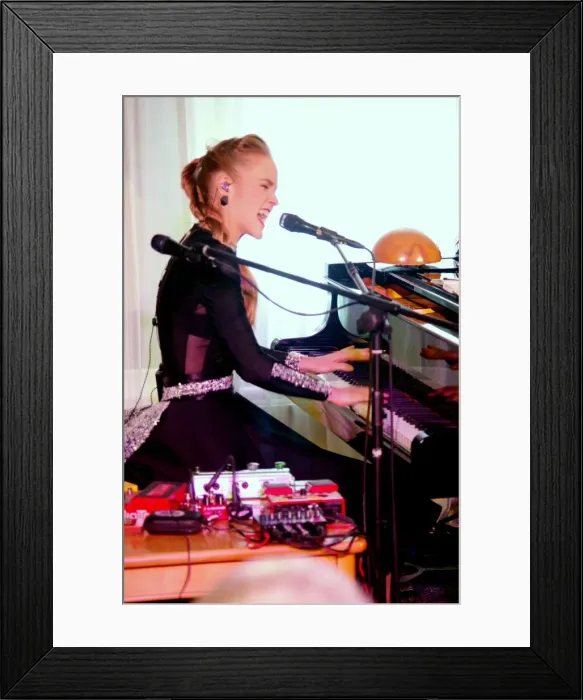 Framed Print : Kadri Voorland, Watermill Jazz Club, Dorking, Surrey, UK, 7. 5. 19. Creator: Brian O Connor Framed Print : Kadri Voorland, Watermill Jazz Club, Dorking, Surrey, UK, 7. 5. 19. Creator: Brian O Connor