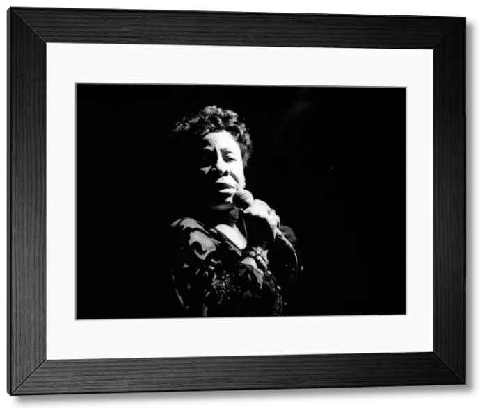 Framed Print : Betty Carter, Ronnie Scotts Jazz Club, Soho, London, March 1994. Creator: Brian O Connor Framed Print : Betty Carter, Ronnie Scotts Jazz Club, Soho, London, March 1994. Creator: Brian O Connor