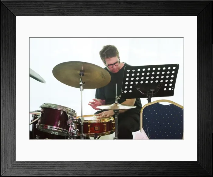 Framed Print : David Ingamells, Watermill Jazz Club, Dorking, Surrey, UK, 14 May 2019. Creator: Brian O Connor Framed Print : David Ingamells, Watermill Jazz Club, Dorking, Surrey, UK, 14 May 2019. Creator: Brian O Connor